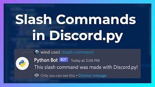 (Updated!) How to Make Slash Commands in Discord.py