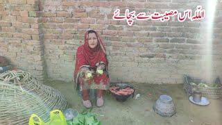 Allah Ic Musebat sy Bachay|| Daily Village Life