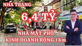 (Đã Bán) Nhà mặt tiền kinh doanh gần biển Nha Trang 6,4 tỷ đường Bạch Đằng 14m vị trí đẹp