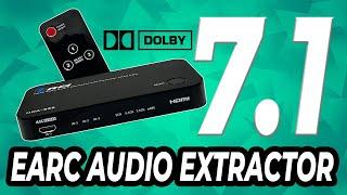 7.1 Hdmi Earc Audio Extractor With Dolby Atmos