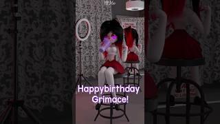 Grimace Shake Animation meme but is Creepy  Happy Birthday Grimace