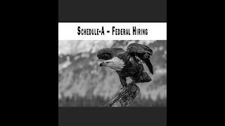 Schedule-A Federal Hiring