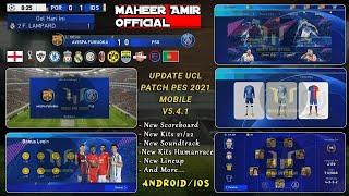 UCL PATCH PES 2021 MOBILE V5 4 1