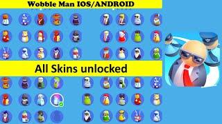 Wobble Man: All Skins + All Mode Unlocked New Game Wobble Man World Record