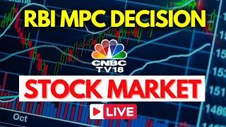 Stock Market LIVE Updates | RBI MPC | Nifty & Sensex | Aug 8th | Share Market Live | Business News