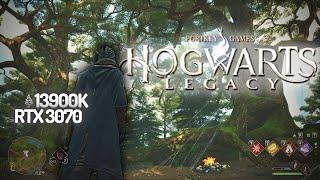 Hogwarts Legacy \\ 1440 Ray Tracing + DLSS \\ 13900K + 3070 + DDR5-8200C34 // G7 240Hz