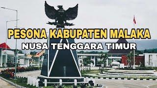 Kota Betun/ kabupaten Malaka 2021 (Drone View) perbandingan infrastruktur dan skyline