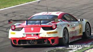 Ferrari 458 GT2 Amazing Sounds on Track!!