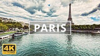 Paris, France  | 4K Drone Footage (With Subtitles)
