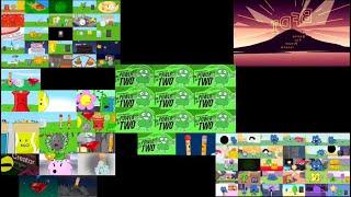 (+TPOT 11) All BFDI Episodes Played At The Same Time, Synced To The Intro