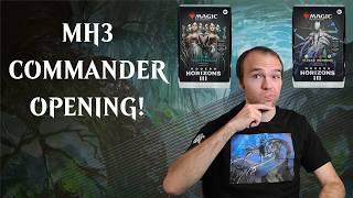 Let's Open Modern Horizons 3 Commander Decks! Inside Design Stories | Magic: The Gathering MTG MH3