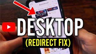 New! How to get YouTube Desktop mode on phone (2022-2023) Android & iPhone (redirect fix) genius