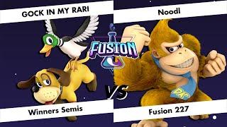 Fusion # 227 - GOCK IN MY RARI (Duck Hunt) vs Noodl (Donkey Kong) - Winners Semi-Finals