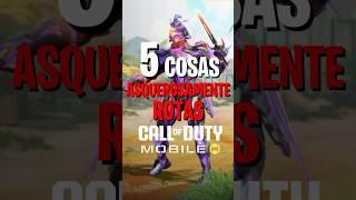 5 Cosas ASQUEROSAMENTE ROTAS de Cod Mobile