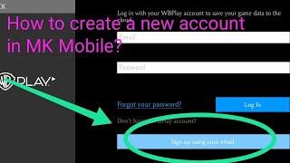 How to Create a New MK Account even if I already have an existing Account?! Read Description Below: