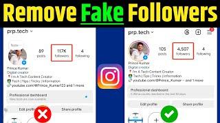 How to remove fake followers in Instagram | How to grow your Instagram account views