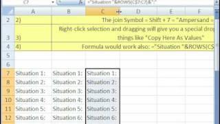 Excel Magic Trick 390: Increment Word & Number 2 Methods.