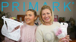 HUGE mother daughter PRIMARK HAUL!! new in primark january 2025!