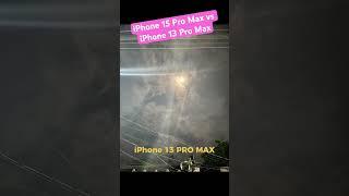 Comparativa de cámaras: iPhone 15 Pro Max vs iPhone 13 Pro Max #iPhone