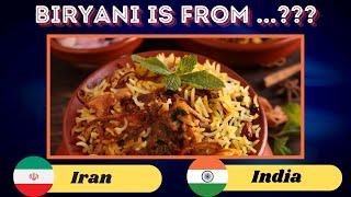 Guess the COUNTRY from its FOOD  | Origin of Food Quiz