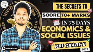 ESI for RBI Grade B 2024 | Strategy to Cover Economic & Social issues for RBI 2024 | UNleash RBI