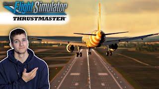 Unterwegs im FENIX A320! MSFS LIVE - VATSIM - Thrustmaster TCA - AeroSimGermany