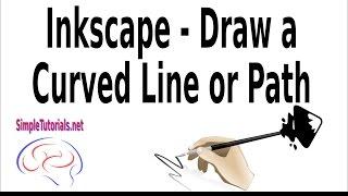 Inkscape - Draw Curved Line or Path