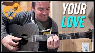 Your Love | The Outfield (Kelly Clarkson Wink Video) | Beginner Guitar Lesson