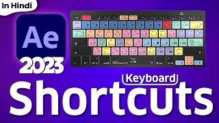 Advance & Basic Keyboard Shortcuts in After Effects 2023