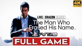 LIKE A DRAGON GAIDEN PS5 PRO Gameplay Walkthrough FULL GAME [4K 60FPS] - No Commentary