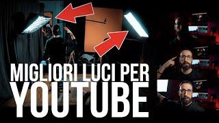 Migliori luci ecomiche per youtube 40 (o 80 €)