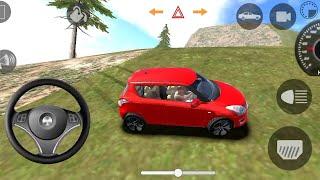 Modified Red Swift - Gadi Wala Game |Indian Cars Simulator 3D|Car Game Android|Mr Uvney Gamer