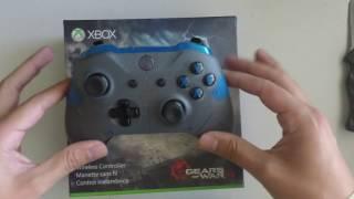 Unboxing Gears Of War 4 JD Fenix Xbox One Controller (1080p 60fps)