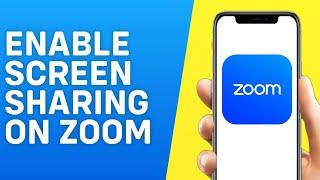 How to Enable Screen Sharing on Zoom Mobile App 2025 - Easy