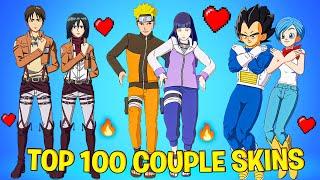 Top 100 Fortnite Couple Skins With Legendary Dances & Emotes!