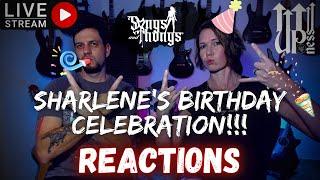 Sharlene's Birthday Celebration LIVE music Reactions with Harry and Sharlene! Songs and Thongs