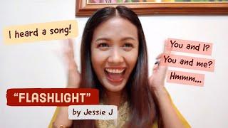 I heard a song!  "Flashlight" feat. SUBJECTIVE and OBJECTIVE case pronouns ‍