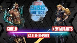 Marvel Crisis Protocol Battle Report Shield vs New Mutants S05E11