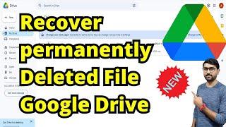 How To Recover Google Drive Deleted Files | Recover Permanently Deleted Google Drive Files