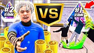 #1 Ranked Player vs #2 Ranked in NBA 2K25 ($1000 Wager)