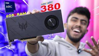 Cheapest Intel Graphic Card For 1080p Gaming!  Intel Arc 3806GB Vram ️ Under ₹10,000