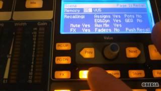 Saving Presets on the PreSonus StudioLive 24.4.2