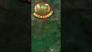 Закулисье ( Backrooms ) на Гугл Карте  #218 #shorts #googleearth #тайныземли