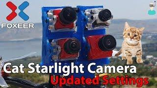 Foxeer Cat Starlight FPV Camera (Updated Settings) - Side By Side Comparison