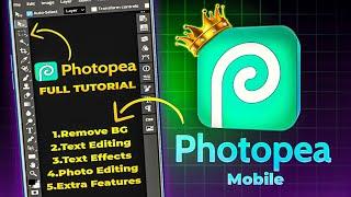 Photopea Full TUTORIAL (From BASIC TO ADVANCE) 