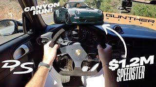 $1.2 MILLION DOLLAR Canyon Run with the Gunther Werks Speedster (POV Driving Vlog) - Ultimate 911!