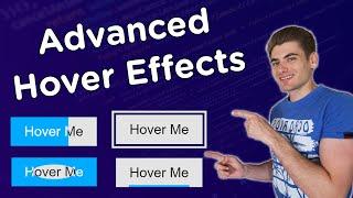 Advanced Button Hover Animations - CSS Only