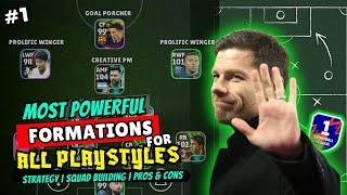 Most Powerful Formation For All Playstyles In eFootball 2024  #1 | Best Formation eFootball 24