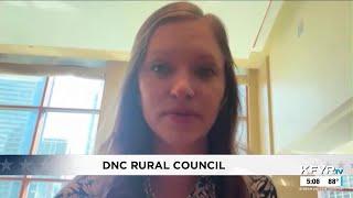 DNC Rural Council Chair from North Dakota discusses rural Democrats at convention