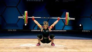 49kg European Weightlifting 2024